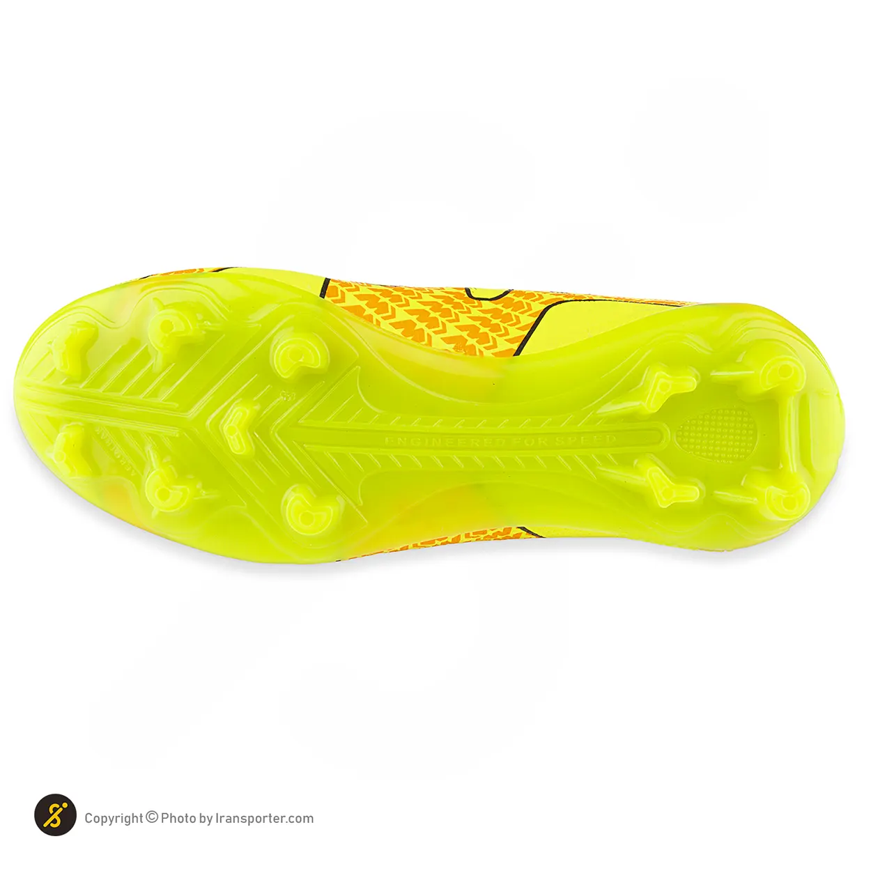 کفش فوتبال یوز طرح نایک ویپور الیت YOZ | فسفری